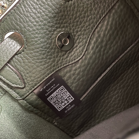 Rebecca Minkoff Blythe backpack. Green. - Picture 9 of 12